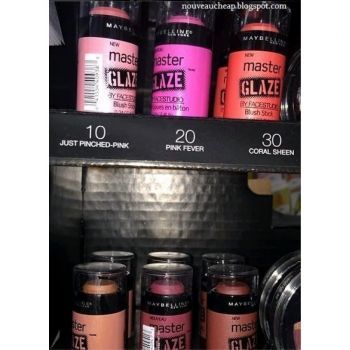 Pack of 6 Maybelline Master Glaze Blush on Sticks NEW